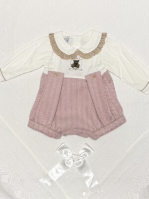 Cord Body med Teddydetalj
