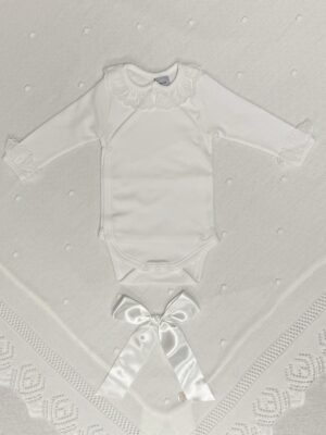 Body med blondekrage - Babidu