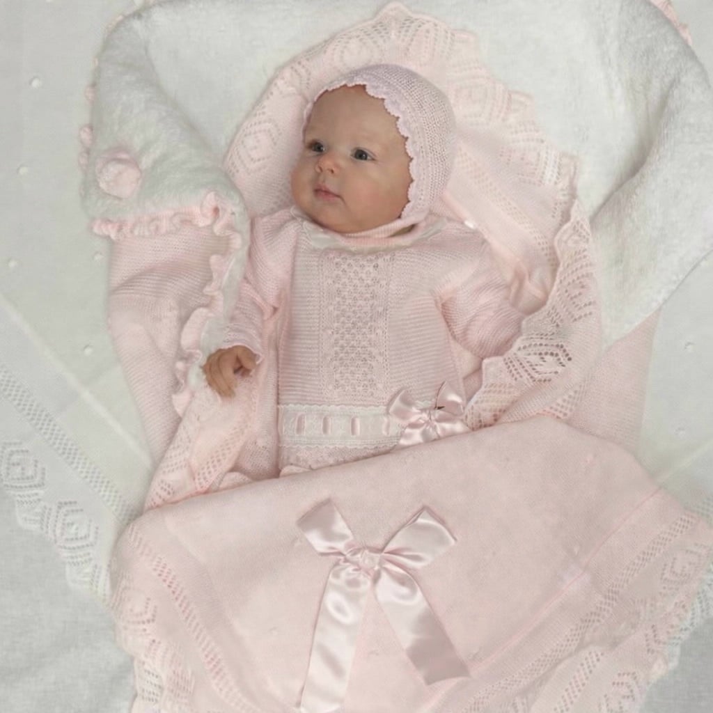 Strikket babypose med fleece, Primbaby - Bilde 2