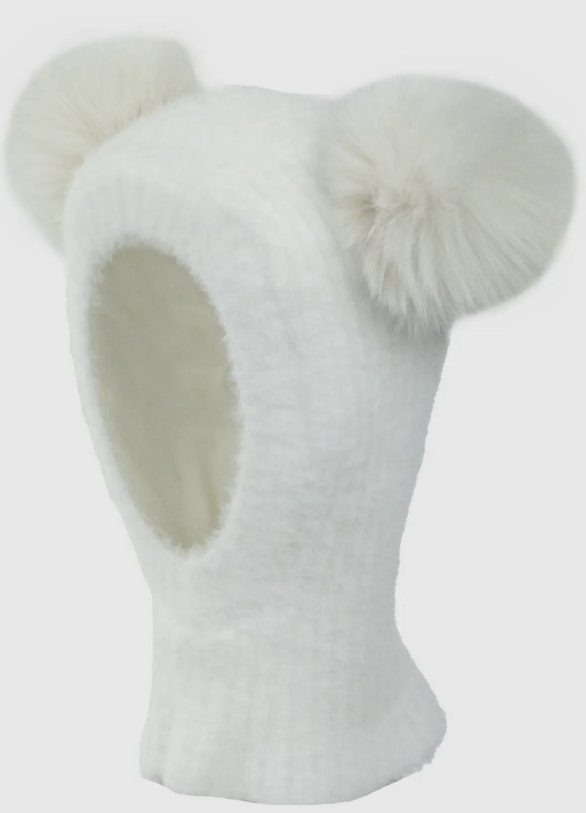 Headover med 2 dusker, hvit - Bilde 2