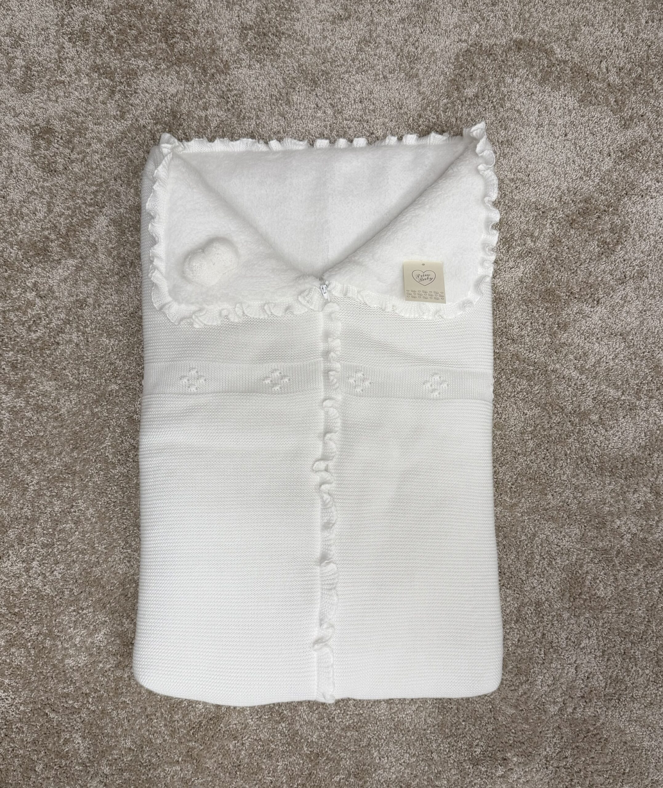 Strikket babypose med fleece, Primbaby - Bilde 3