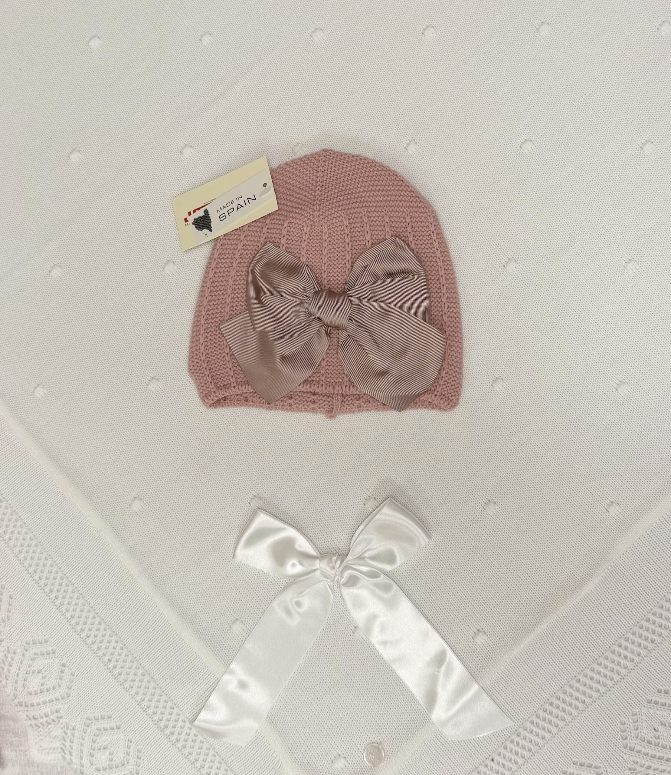 Còndor strikketlue med sløyfe - Bilde 3