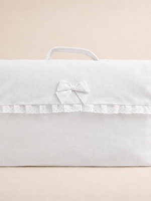 Oppbevaringspose hvit 30*40 cm