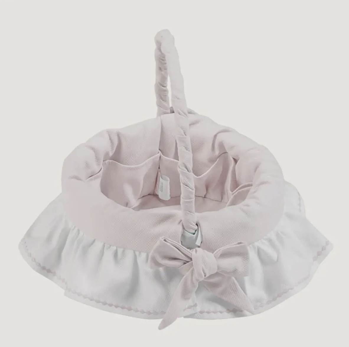 Dekorativ oppbevaringskurv med sløyfe - Bilde 2